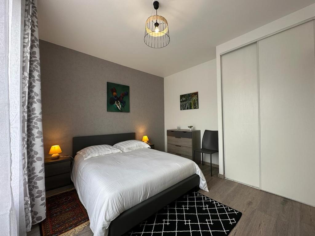 Spacious Flat Close To The Railway Station Troyes Værelse billede
